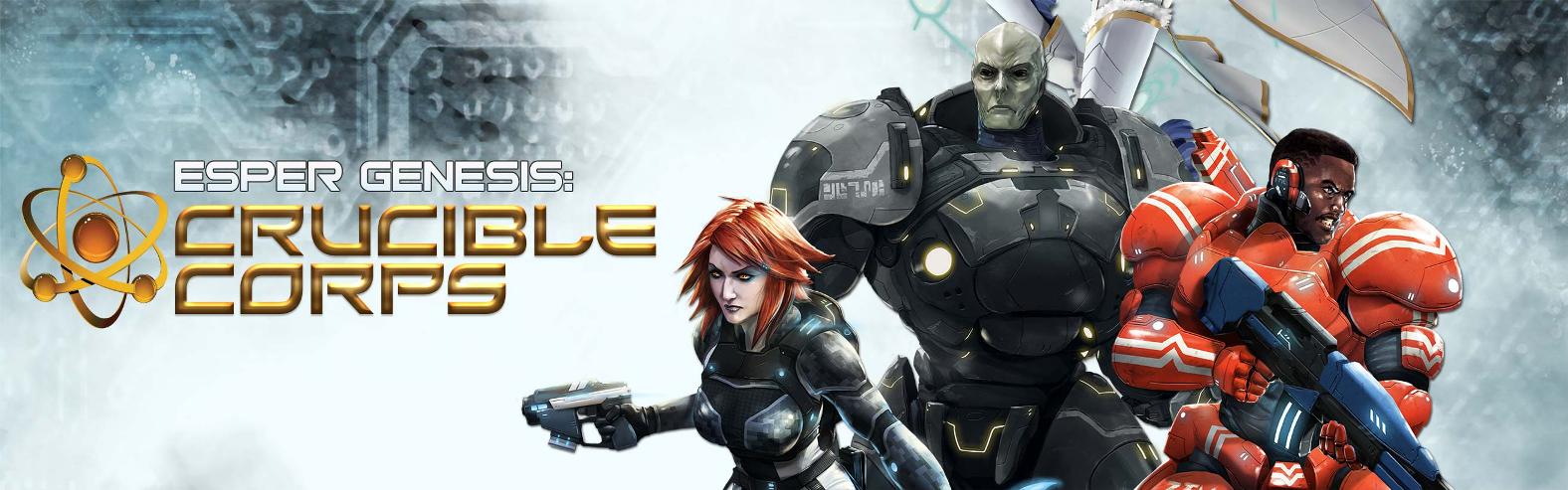 Crucible Corps RPG web banner